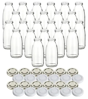 Productafbeelding van Set van 24 Sapflessen met Schroefdop 250 ml