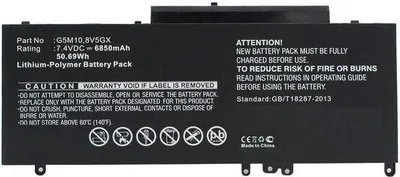 Obrázek produktu pro CoreParts 7V69Y-CP, Baterie, 7V69Y for Dell Latitude 14