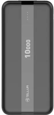 Image de Batterie externe Tellur PBC103 10000mAh 2xUSB+Type-C+MicroUSB, noir