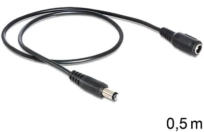 Image de DELOCK DC 5,5 x 2,1mm 1x Bu -> 1x St