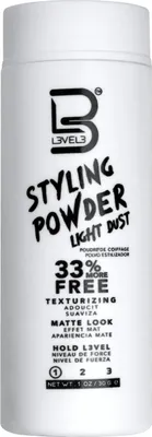 Immagine prodotto di L3 Level 3 Light Hold Styling Powder Natural Matte Hairstyle Texturizing and Volumizing 1 Ounce