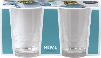 Produktbild von Kunststoffglas Flow 200 ml, Set mit 2 Stück