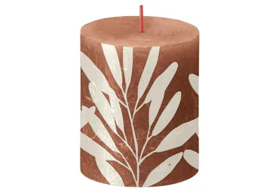 Obrázek produktu pro BOLSIUS Svíčka Sihouette 8x7 cm Rusty Pink/Sage