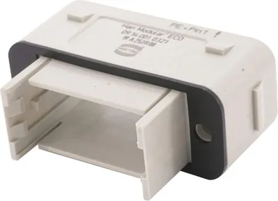 Produktbild von HARTING Han Modular ECO Anbaugehäuse für 2 Klammern (am Oberteil) Schutzart IP65 - 1 Stück