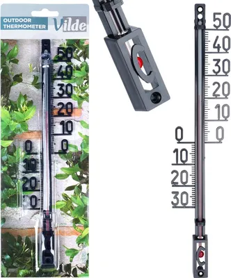 Obrázek produktu pro Stylový teploměr pro vnitřní i venkovní teplotu