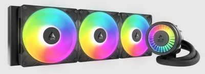 Obrázek produktu pro ARCTIC Liquid Freezer III Pro 420 A-RGB, Kapalinový chladič typu vše v jednom, 14 cm, 400 ot/min, 2500 ot/min, 186 m³/h, Černá