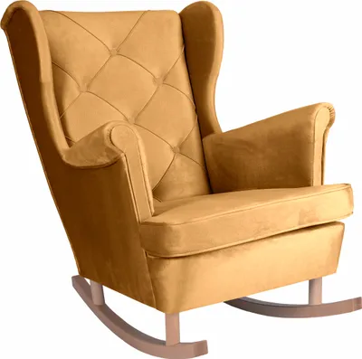 Produktbild von Křeslo Schaulk Křeslo do obývacího pokoje Velvet lounge chair Televizní křeslo Relaxační křeslo Křeslo do obývacího pokoje Křeslo ke kávě Křeslo, 102 x 81 x 95 cm, zlatá barva