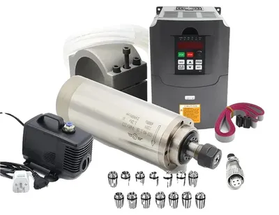Produktbild von Spindelmotor, wassergekühlt, 24000 U/min Hochpräzision, Kit 6