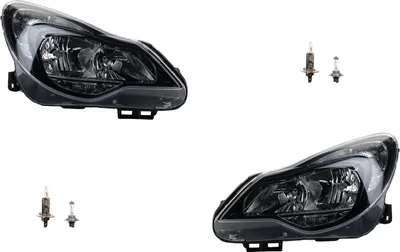 Produktbild von Scheinwerfer passend für Opel Corsa Satz D 11- mit H7 H1 Li. Re. mit TFL 1216645 1216646 1216673 1216787 1216832 13446801 95510689 9551 Johns
