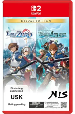 Produktbild von Legend of Heroes: Double Pack Deluxe E.  NSW2   The Legend of Heroes: Trails from Zero / The Legend of Heroes: Trails to Azure