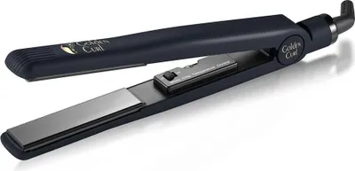Immagine prodotto di Golden Curl Raddrizzatore al titanio GL829 (IL Nero Black) 2 in 1 per raddrizzare e arricciare