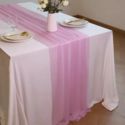 Immagine prodotto di Tovaglia leggera 30x300 cm in stile boho romantico