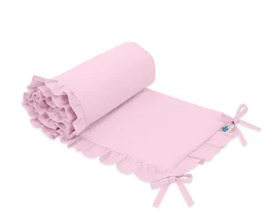 Produktbild von MY SWEET BABY Babyschutz mit Volant rosa 120x60 cm und 140x70 cm