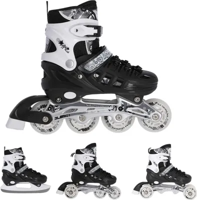 Obrázek produktu pro Brusle NILS EXTREME NH10905 4v1 černé L(39-42)