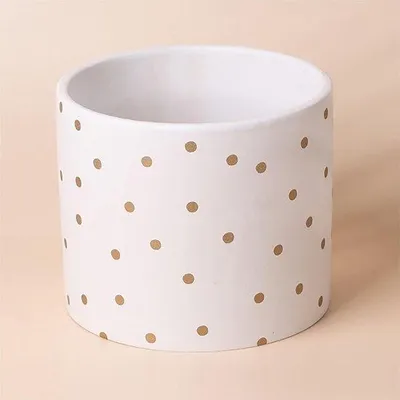 Immagine prodotto di Vaso da interno in Vetroceramica - Oro - 15 cm - Vetroceramica