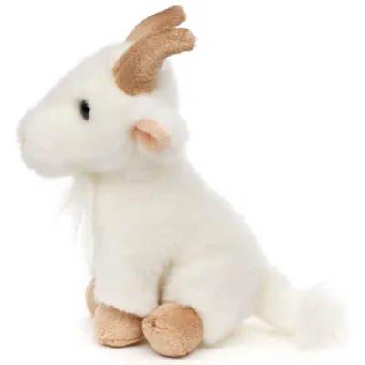 Produktbild von Uni-Toys Plüschtier Bergziege HZ018122 - Uni-Toys Kuscheltier Ziege 20cm