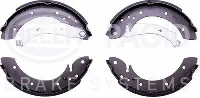 Produktbild von HELLA Bremsbackensatz Trommelbremse Hinten für CITROËN Berlingo / Berlingo First (MF, GJK, GFK) 229mm 8DB 355 001-721