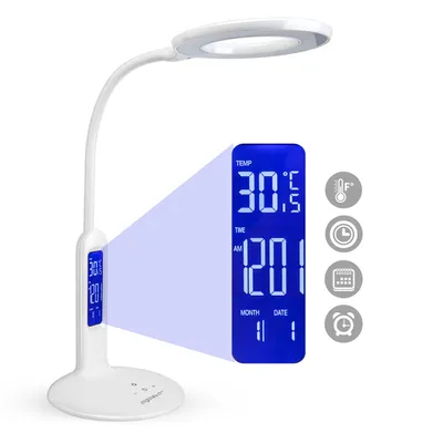 Immagine prodotto di Aigostar Lampada da tavolo LED 7W, display LCD, 5 modalità di colore, touch control