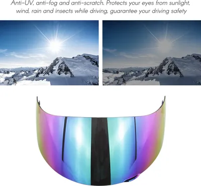 Obrázok produktu pre Náhradné čelné sklo pre motocyklové prilby AGV K1 K3SV K5