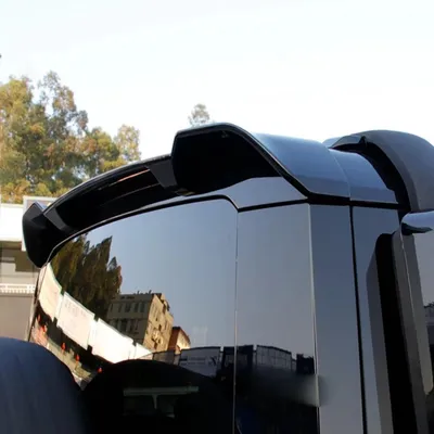 Image de Aileron arrière pour BMW X6 F16 2015-2019 Aileron de toit Aileron de coffre Noir brillant Style M4