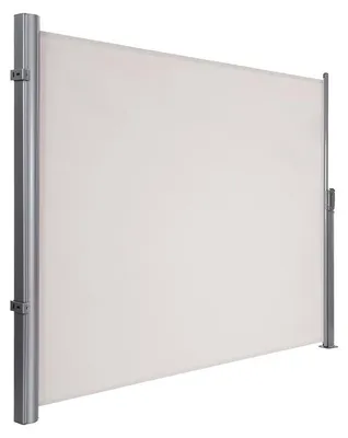 Zdjęcie produktu dla Markiza boczna do balkonu i tarasu, poliester, antracyt, 180 x 350 cm