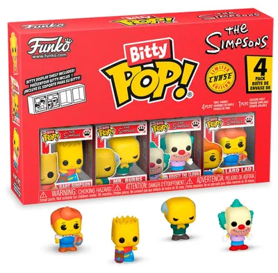 Zdjęcie produktu dla Figurka The Simpsons - Bart 4-pack (Funko Bitty POP)