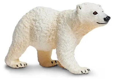 Immagine prodotto di Safari Ltd Cucciolo di orso polare, bianco, dai 3 anni in su, bianco, dai 3 anni in su