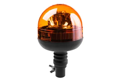 Obrázek produktu pro Výstražný H1 maják, montáž na držák, oranžový, 90° flexi, 55/70W, 12-24V