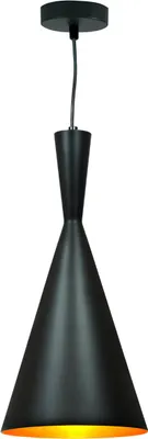 Obrázok produktu pre MODERN čierno-zlatá závesná lampa E27 305466 Polux