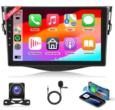 Immagine prodotto di Autoradio Android 13 con schermo touchscreen da 9 pollici, compatibile con CarPlay wireless e dotato di GPS