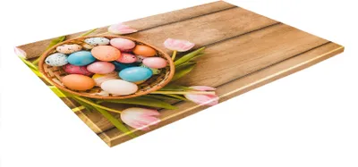 Zdjęcie produktu dla SZKLANA DESKA KUCHENNA 30x20 538a Tulipany