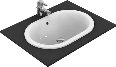 Produktbild von Ideal Standard Einbauwaschtisch CONNECT oval 480 mm weiß