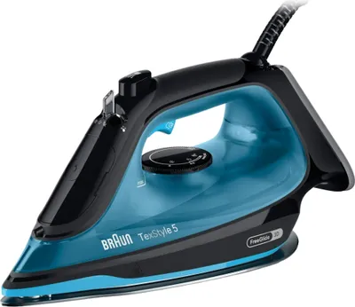 Produktbild von Braun SI 5256 BL TexStyle 5 - Dampfbügeleisen - schwarz/blau