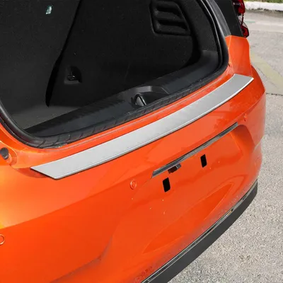 Image de Protection Seuil de Pare-chocs Arriére Pour Renault Clio 2019-2025 Acier Inox