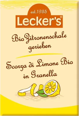 Produktbild von Zitronenschale - gerieben 15g, 6er Pack
