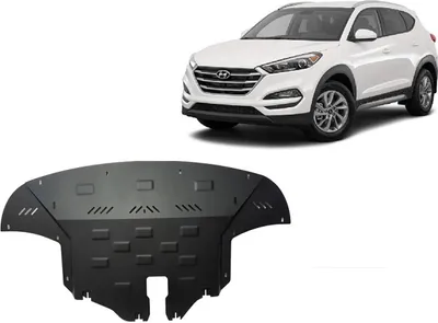 Obrázok produktu pre Oceľový ochranný kryt podvozku pre motor Hyundai Tucson