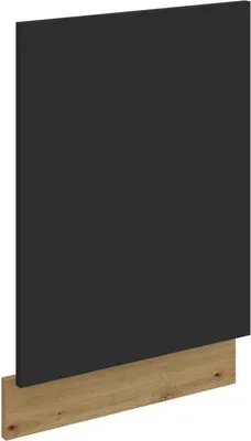 Obrázek produktu pro Dvířka pro vestavnou myčku LUNARA - 45x57 cm, černé / dub artisan