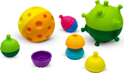 Image de Lalaboom - Sensorische Ballen en Educatieve Kralen, 12dlg.