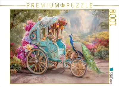 Produktbild von CALVENDO Puzzle Kutschenträume | 1000 Teile Lege-Größe 64x48cm Foto-Puzzle für glückliche Stunden