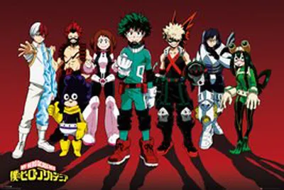 Produktbild von My Hero Academia - Poster - Line Up