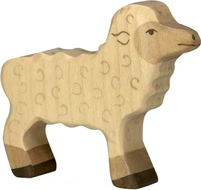 Zdjęcie produktu dla Holztiger 80076 Baranek, biały