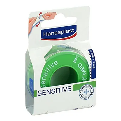 Produktbild von HANSAPLAST Fixierpflaster sensitive 1,25 cmx5 m 1 St