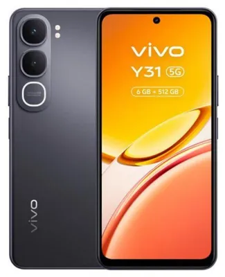 Obrázok produktu pre VIVO Y31 17,1 cm (6,72") Android 15 5G USB typu C 6 GB 256 GB 6500 mAh Biela
