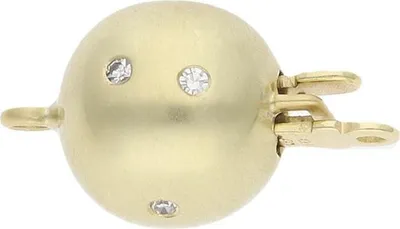 Produktbild von JuwelmaLux Perlenschließe 585/000 (14 Karat) Gold mit Diamant JL30-09-4206