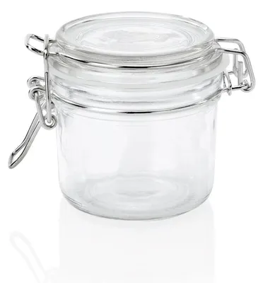 Produktbild von 36x Bügelverschlussglas Deckel mit Dichtung 200 ml Einmachglas Ø 8,5 cm