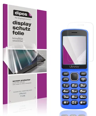 Immagine prodotto di 4x Pellicola Protettiva per Ufferson T1208 Protezione Schermo Claro Display dipos