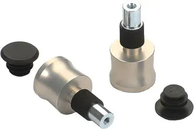 Produktbild von LSL Griff-Gewicht, für 14 mm und 18 mm Innendurchmesser, silber, Lieferung paarweise