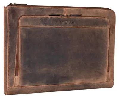 Immagine prodotto di Custodia vintage per laptop, adatta a MacBook da 16 pollici e documenti