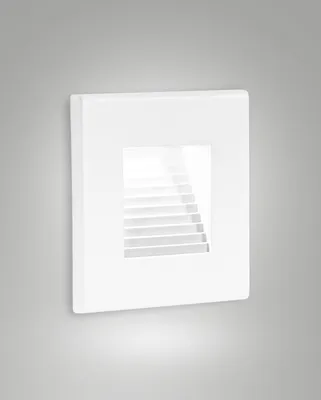 Produktbild von Fabas Luce SWAY WHITE LED Stufenbeleuchtung 3W warmweiß Weiss 6574-02-254