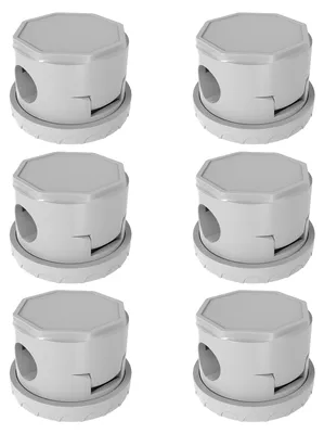 Produktbild von Magnetischer Kabelorganizer, 360° drehbar, selbstklebender Kabelclip für Schreibtisch, Büro, Auto